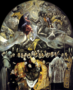El Greco Óleo sobre Tela 4,8 m x 3,6 m 1586–1588 Igreja de São Tomé, Toledo, Espanha